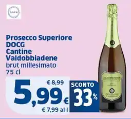 Sigma Prosecco Superiore DOCG Cantine Valdobbiadene offerta