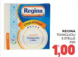 Eté Regina tovaglioli 5 stelle x50 offerta