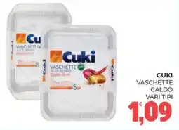 Eté Cuki vaschette caldo offerta