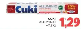 Eté Cuki alluminio offerta
