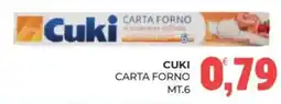 Eté Cuki carta forno offerta