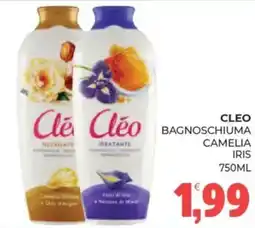 Eté Cleo bagnoschiuma camelia iris offerta