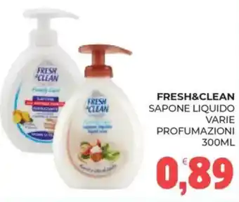 Eté Fresh&clean sapone liquido offerta