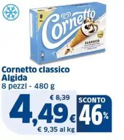 Sigma Cornetto classico Algida offerta