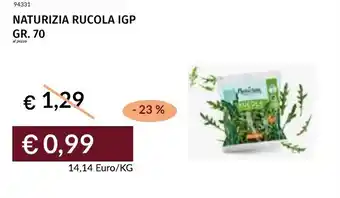 Prezzemolo e Vitale Naturizia rucola igp offerta