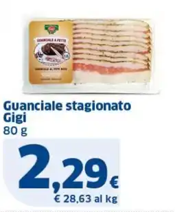 Sigma Guanciale stagionato Gigi offerta