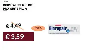Prezzemolo e Vitale Biorepair dentifricio pro white offerta