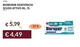 Prezzemolo e Vitale Biorepair dentifricio scudo attivo offerta