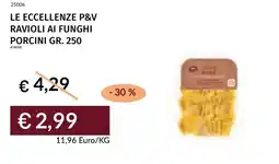 Prezzemolo e Vitale Le eccellenze p&v ravioli0ai funghi porcini offerta