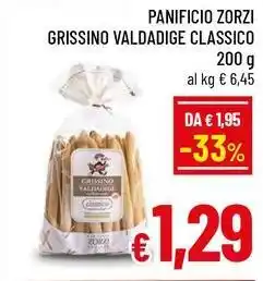 A&O Panificio zorzi grissino valdadige classico offerta