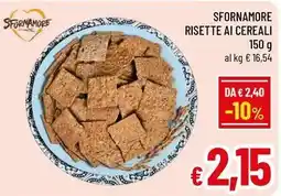 A&O Sfornamore risette ai cereali offerta
