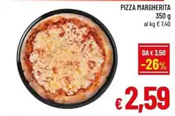A&O Pizza margherita offerta
