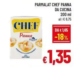 A&O Parmalat chef panna da cucina offerta