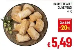 A&O Barrette alle olive verdi offerta