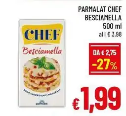 A&O Parmalat chef besciamella offerta