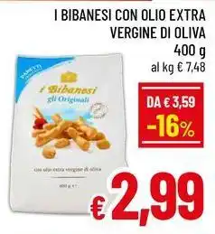 A&O I bibanesi con olio extra vergine di oliva offerta