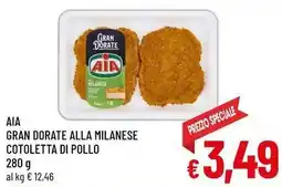 A&O Aia gran dorate alla milanese cotoletta di pollo offerta