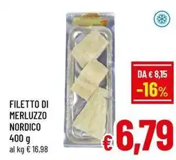 A&O Filetto di merluzzo nordico offerta