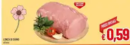 A&O Lonza di suino offerta