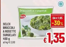A&O Selex broccoli a rosette surgelati offerta