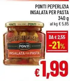 A&O Ponti peperlizia insalata per pasta offerta