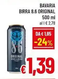 A&O Bavaria birra 8.6 original offerta