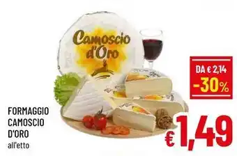 A&O Formaggio camoscio d'oro offerta