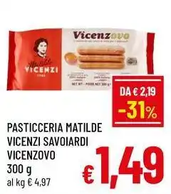 A&O Pasticceria matilde vicenzi savoiardi vicenzovo offerta