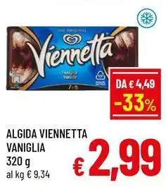 A&O Algida viennetta vaniglia offerta