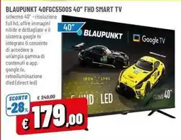 A&O BLAUPUNKT 40FGC5500S 40" FHD SMART TV offerta