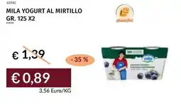 Prezzemolo e Vitale Mila yogurt al mirtillo offerta
