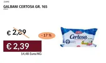 Prezzemolo e Vitale Galbani certosa offerta