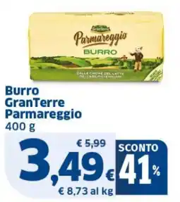 Sigma Burro GranTerre Parmareggio offerta