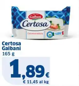 Sigma Certosa Galbani offerta