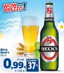 Sigma Birra Beck's offerta