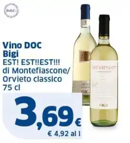 Sigma Vino DOC Bigi offerta