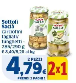 Sigma Sottoli Saclà offerta