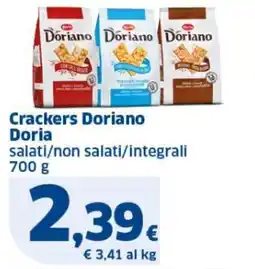 Sigma Crackers Doriano Doria offerta