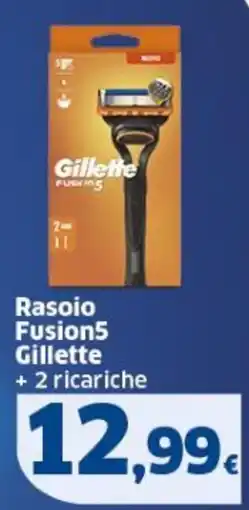 Sigma Rasoio Fusion5 Gillette offerta