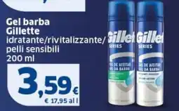 Sigma Gel barba Gillette offerta