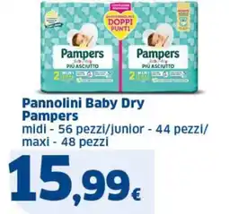 Sigma Pannolini Baby Dry Pampers offerta