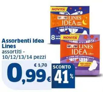 Sigma Assorbenti Idea Lines offerta