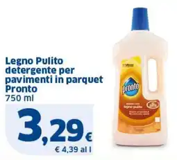 Sigma Legno Pulito detergente per pavimenti in parquet Pronto offerta