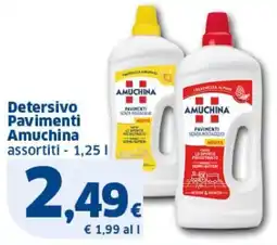 Sigma Detersivo Pavimenti Amuchina offerta