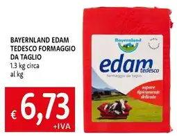Famila Superstore Bayernland edam tedesco formaggio da taglio offerta