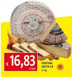Famila Superstore Fontina aosta 1/4 offerta