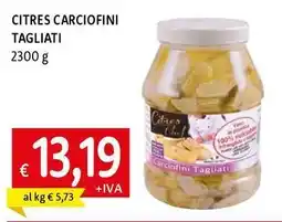 Famila Superstore Citres carciofini tagliati offerta