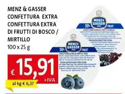 Famila Superstore Menz & gasser confettura extra confettura extra di frutti di bosco / mirtillo offerta