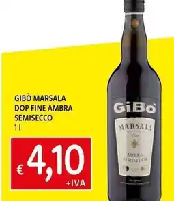 Famila Superstore Gibò marsala dop fine ambra semisecco offerta