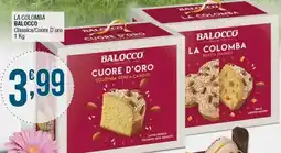 Sidis La colomba balocco classica/cuore d'oro offerta
